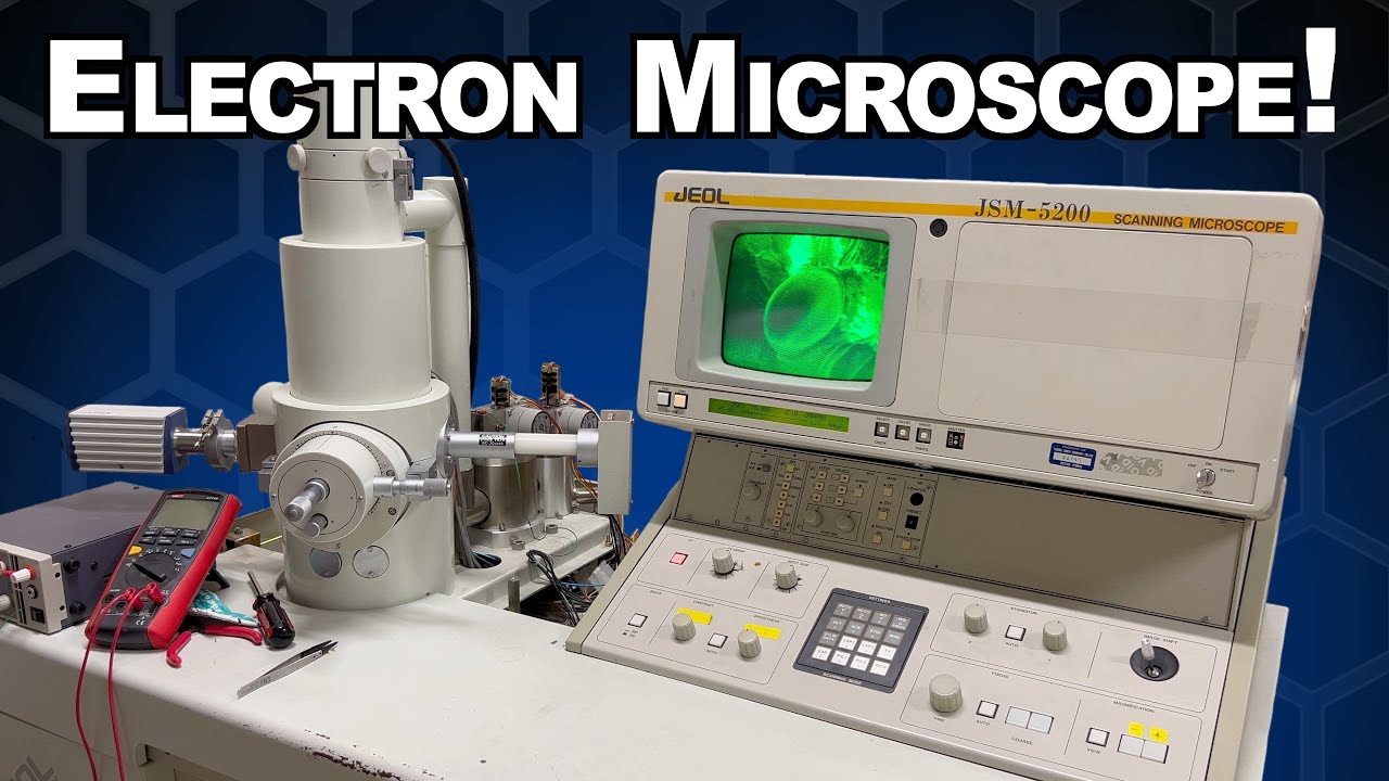 I Saved an Electron Microscope from the Trash