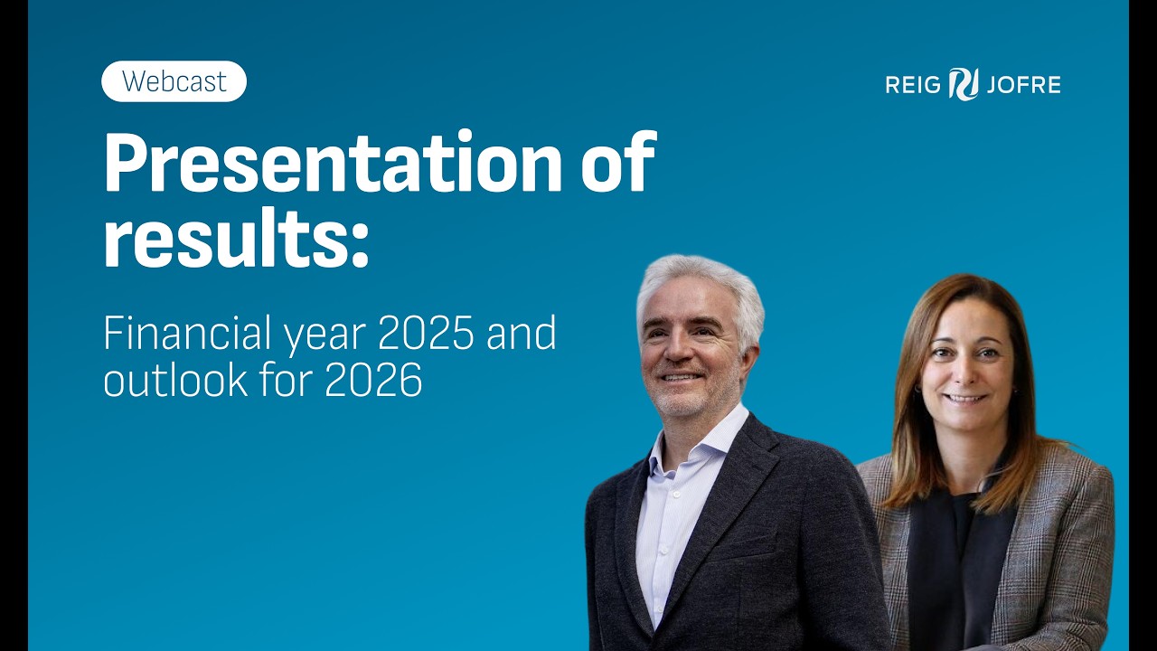 Reig Jofre | 2025 Results and 2026 Outlook