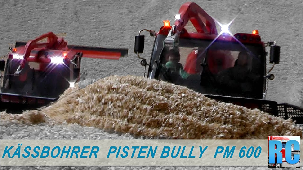 RC KÄSSBOHRER PISTEN BULLY PM 600 - BIG SPECIAL SNOW VEHICLE