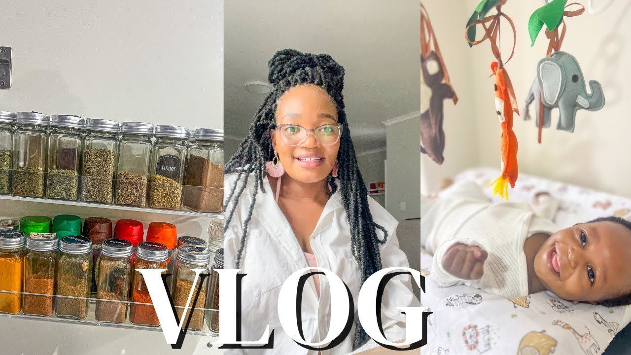 Weekly Vlog | Organise pantry with me | Organise Medication and Spices | South African Youtuber