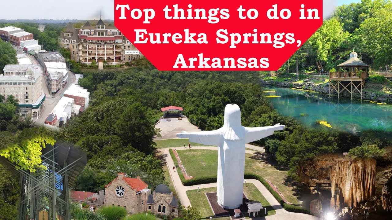Top 14 Things to do in Eureka Springs, Arkansas | Eureka Springs AR travel Guide | 4k
