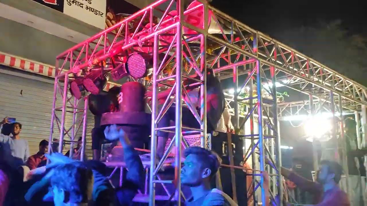 Dj Abhi hajipur competition DJ Sagar Hajipur Saraswati Puja ⚡☠️ #viralvideo #dj #shorts 