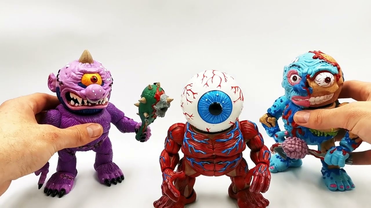 Madballs Wave 1 Action Figures Review - Are they worth the wait??