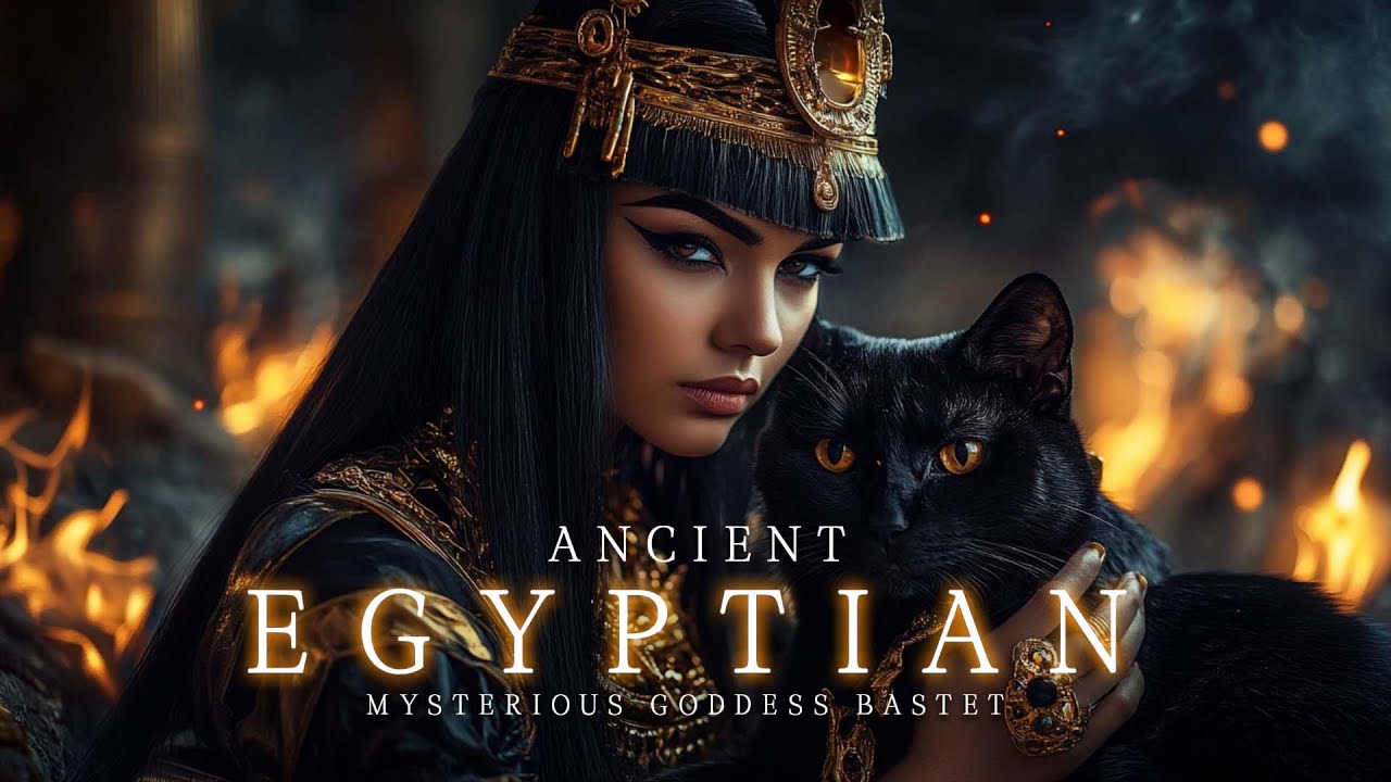 Mysterious Goddess Bastet | Sacred Sounds of Ancient Egypt for DEEP Meditation