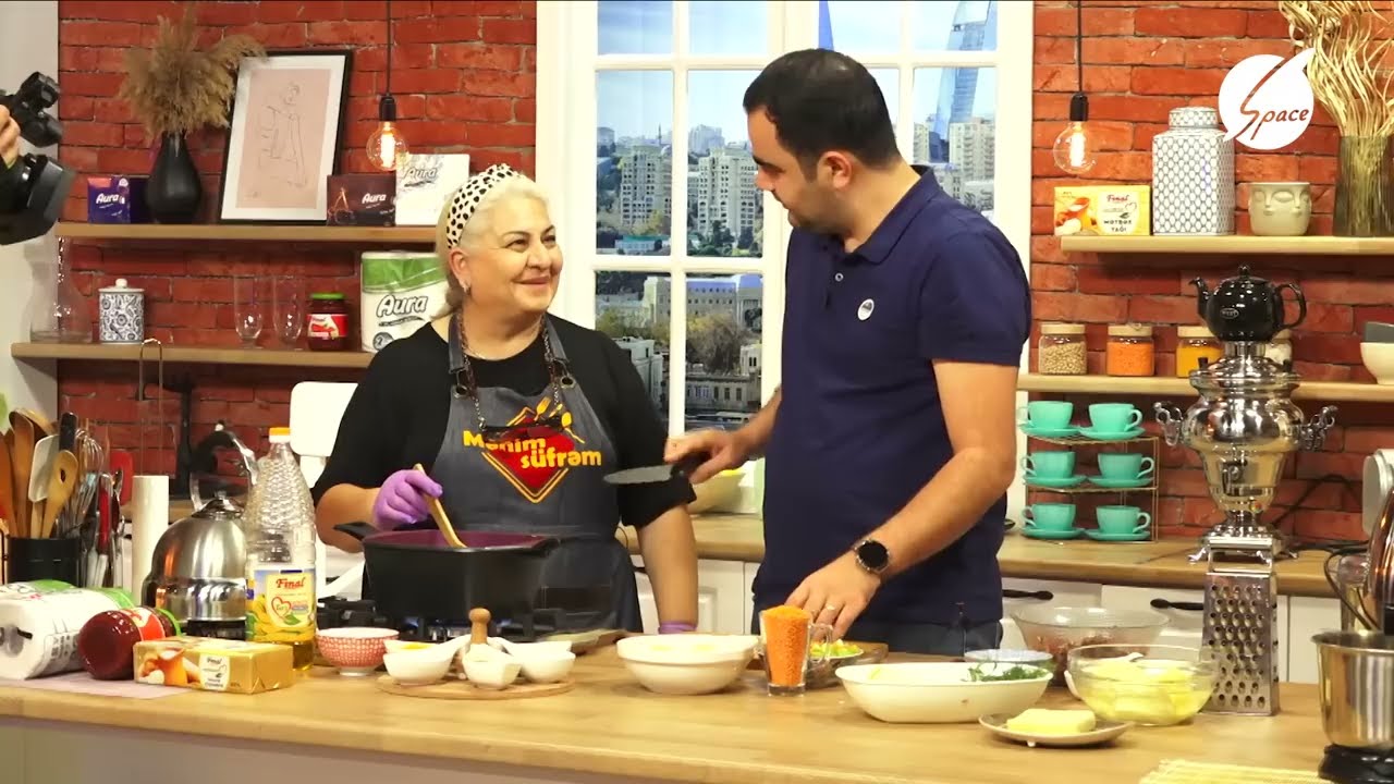 Mənim Süfrəm-Mərci Şorbası və fərqli kotlet hazırlanması