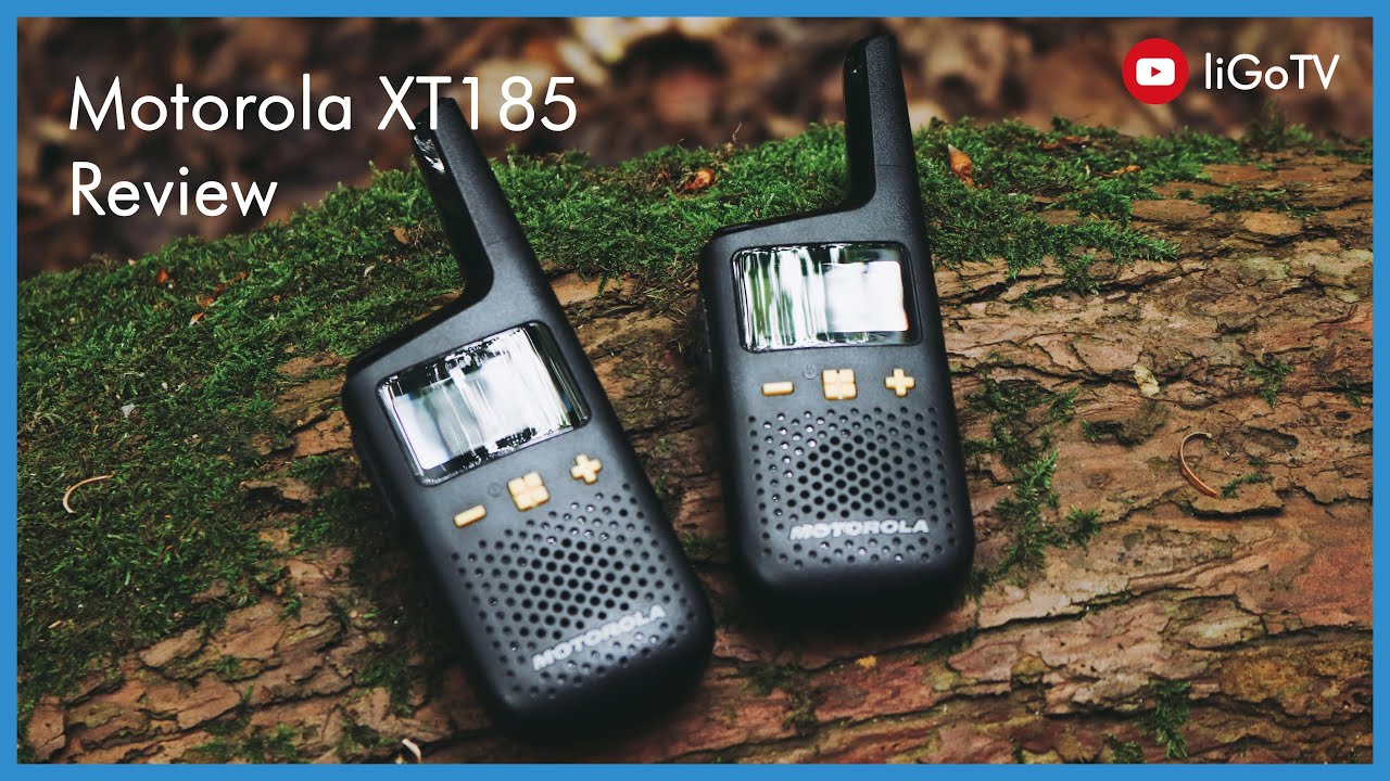 Motorola XT185 Walkie Talkie Review | liGo.co.uk