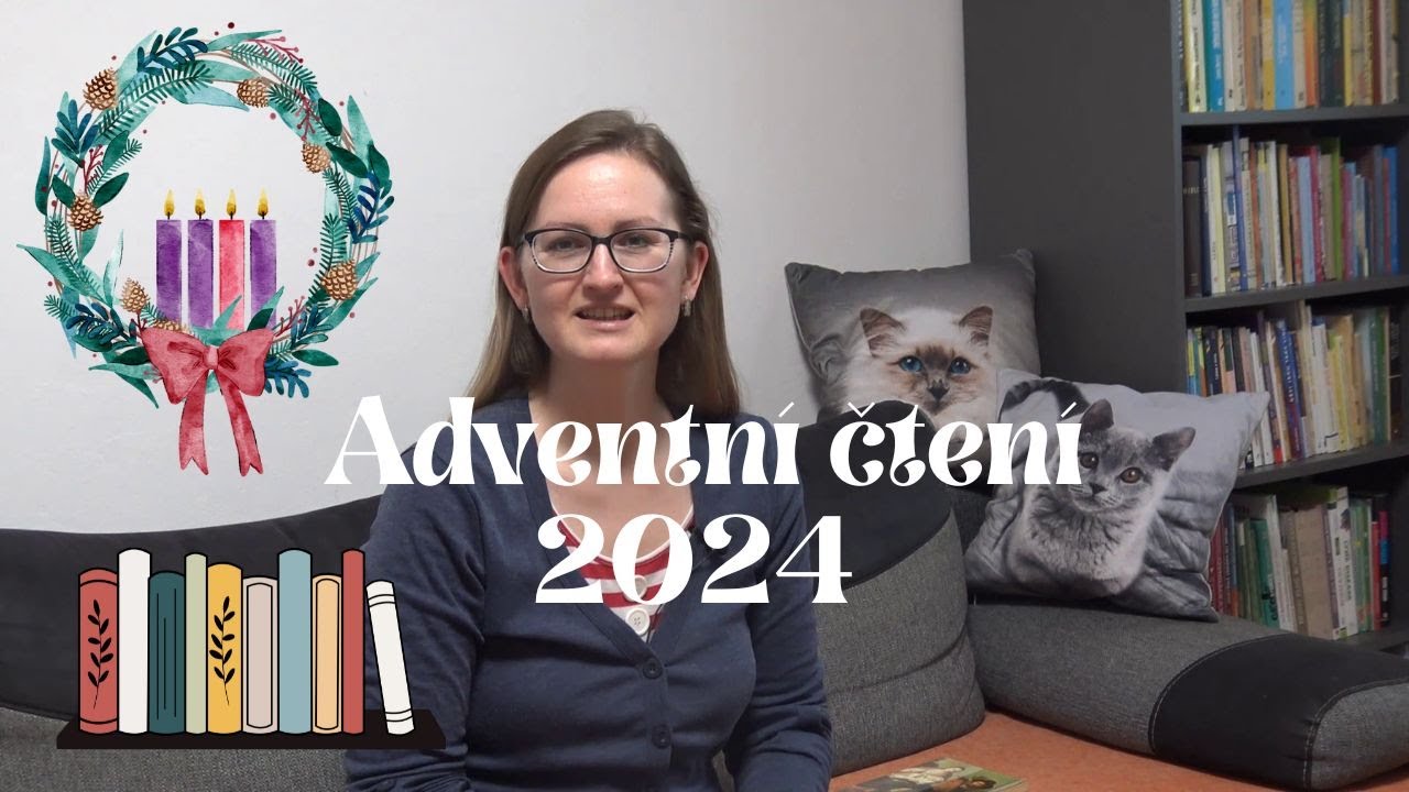 ADVENTNÍ ČTENÍ 2024 | co budu číst a co doporučuji | Poklady (nejen) z knihobudky