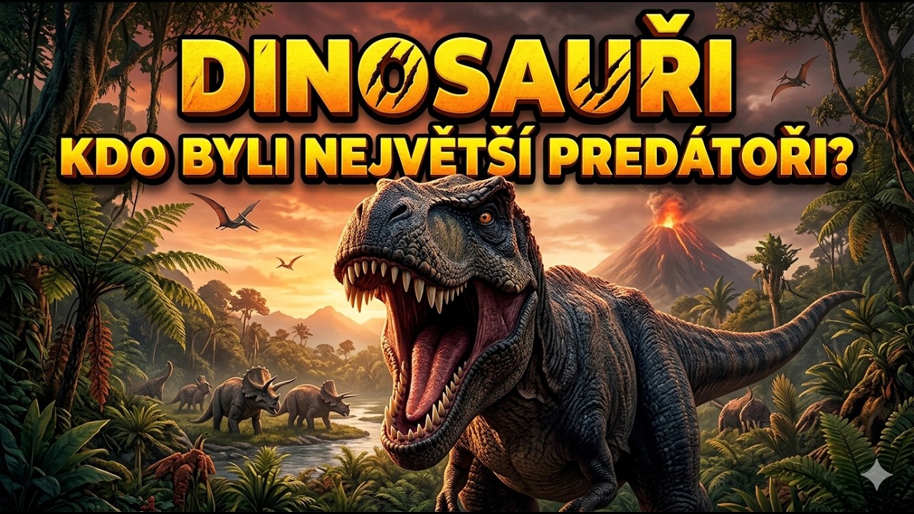 Masožraví dinosauři, krvelační predátoři pravěku.