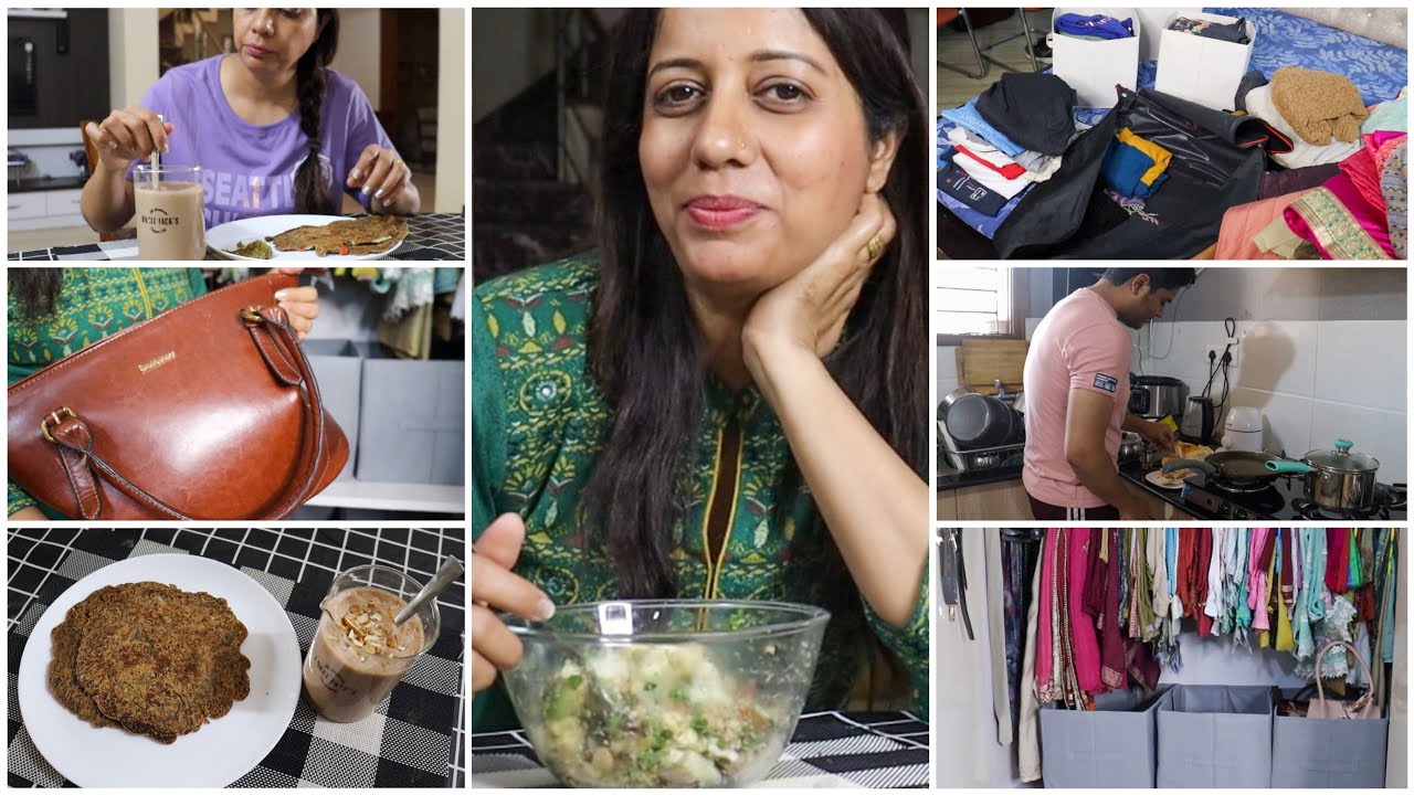 High Protein Brunch & Dinner||Cleaning & Organising my Summer Closet||Observe your Thoughts Daily