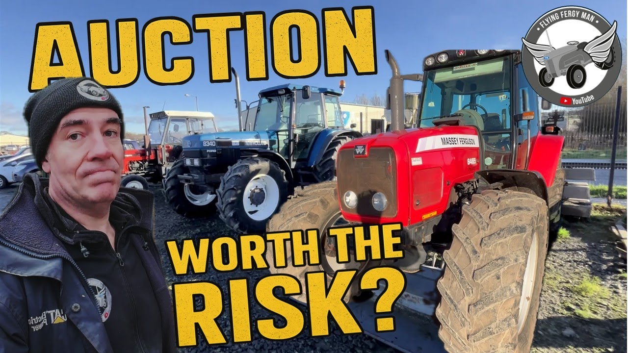 SOME SHOCKERS AT THE AUCTION & 6150 WORK GOES ON.