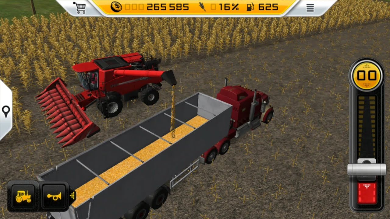 Fs14 farming simulatör 2014 / yeni biçerdöve mısır başlığı almak - new egyptian title / # 176 HD /