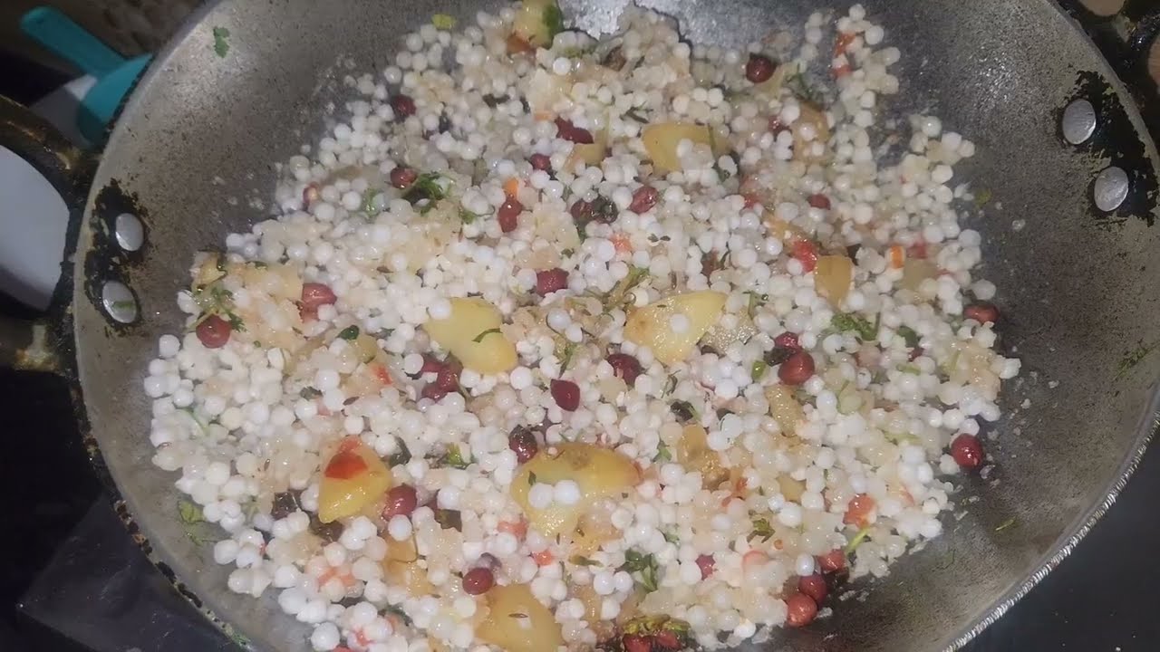 Sabudana khichdi...