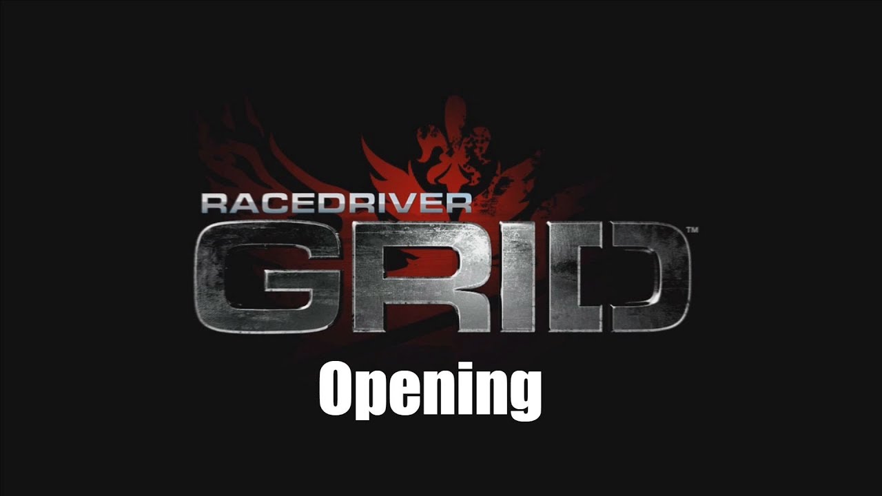 Retro Racing Games : Race Driver GRID (2007) - Opening