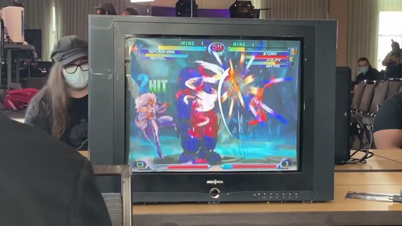 MvC2 - Khaos (Webthrax) vs Justin Wong (Team Matrix) FT3 - Fight Kingdom 2023