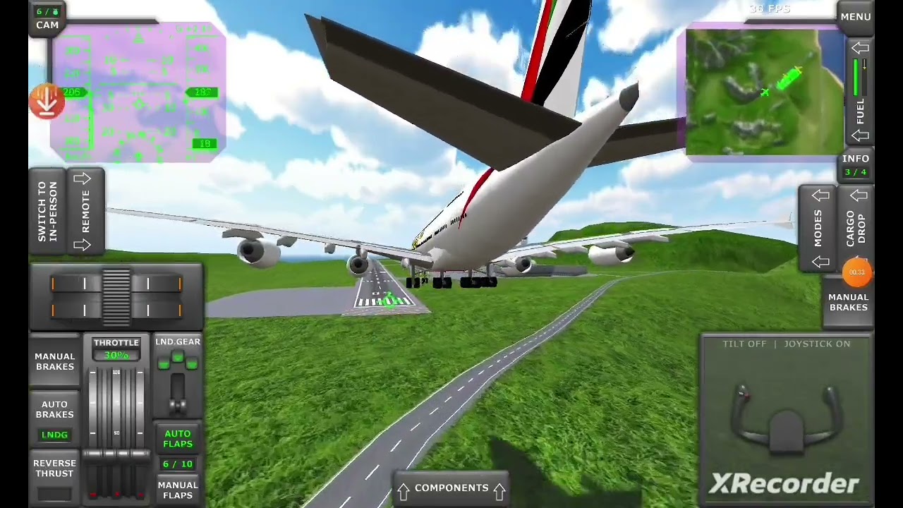 A380 emergency landing (JFS Mod 1.01)