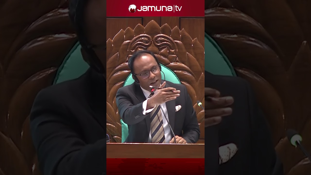 সালাহউদ্দিন আহমদকে স্বরাষ্ট্রমন্ত্রী সম্বোধন না করায় তোপের মুখে হাসনাত #parliament #hasnat #jamunatv