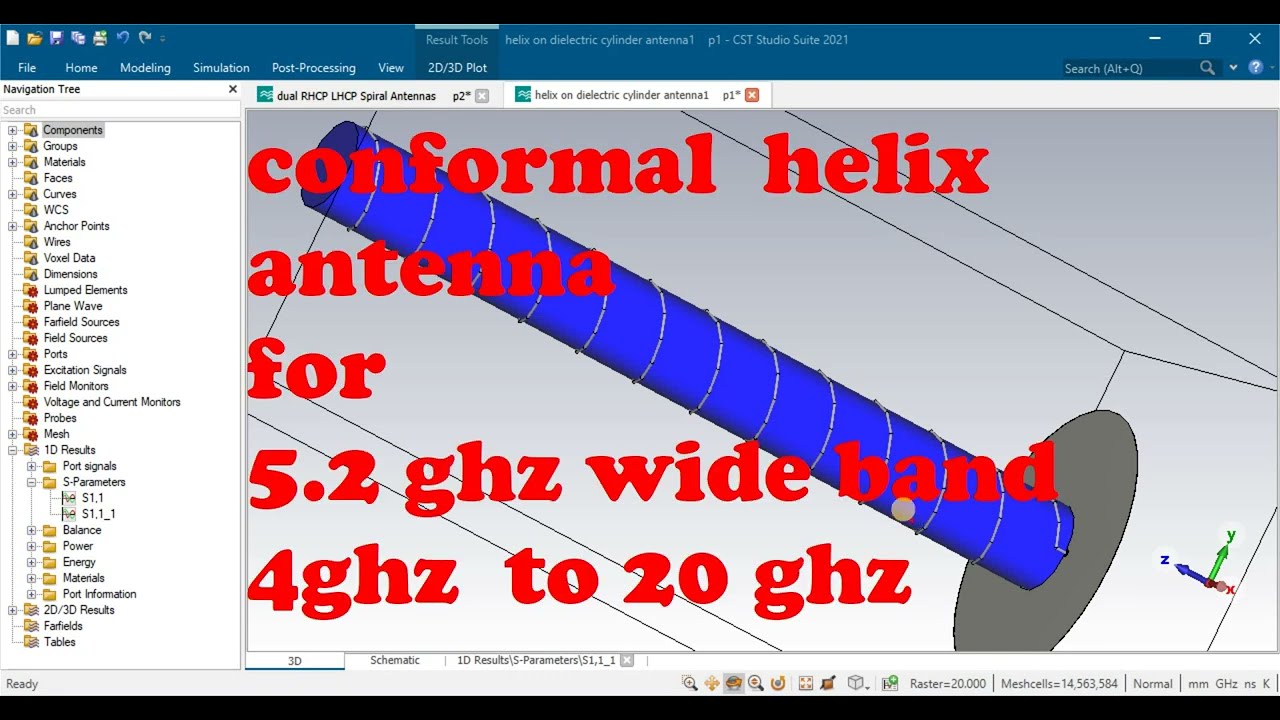 Half Mode Substrate Integrated Waveguide 180 3-dB Directional Couplers cst studio suite