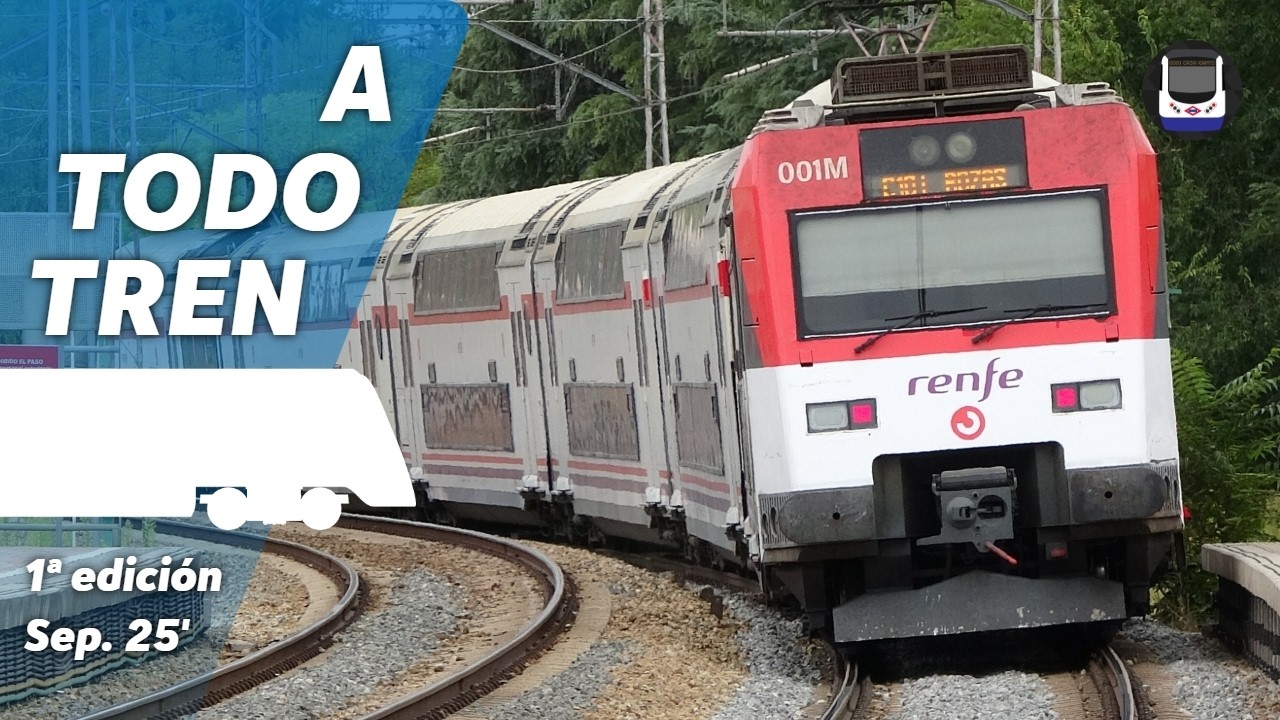 A todo tren #1 | Trenes de Metro y Cercanías por Madrid