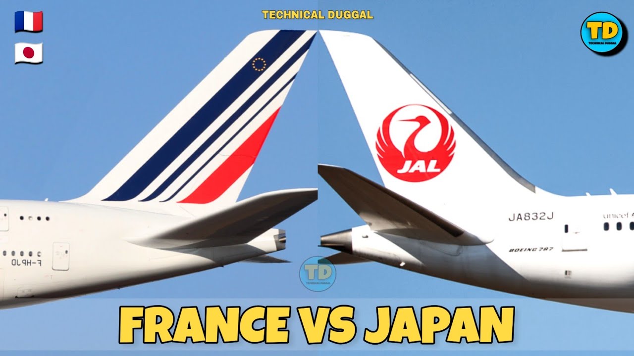 Air France Vs Japan Airlines Comparison 2022! 🇫🇷 Vs 🇯🇵