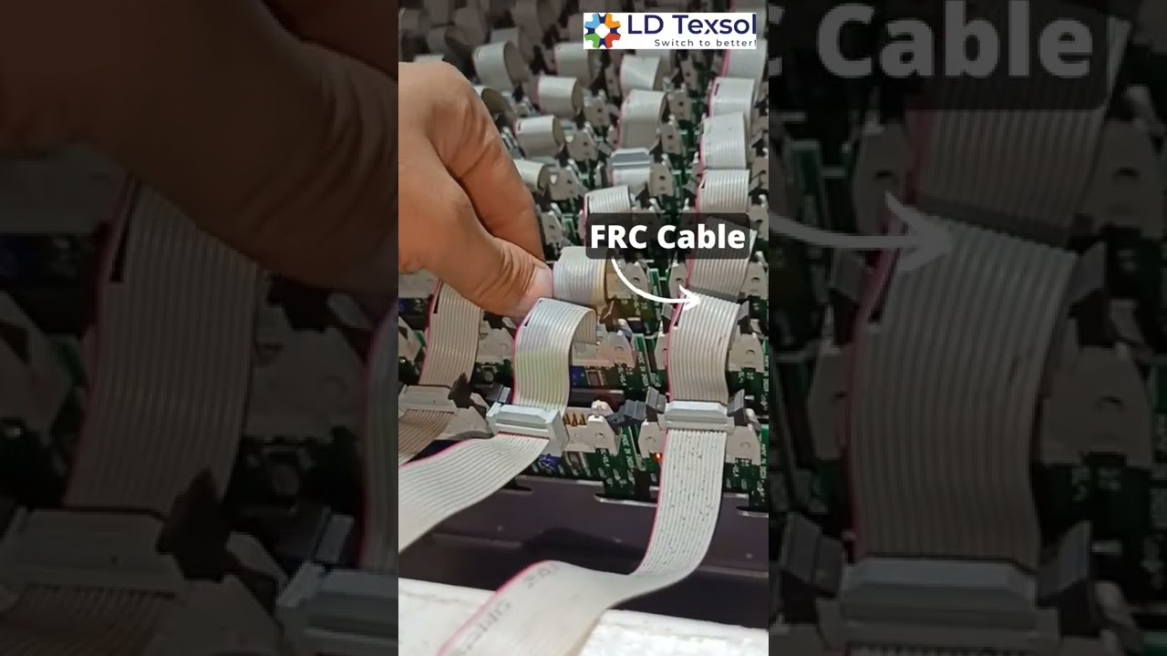 Electronic Jacquard Machine | Jacquard working | Textile | FRC Cable #shorts #textile #jacquard