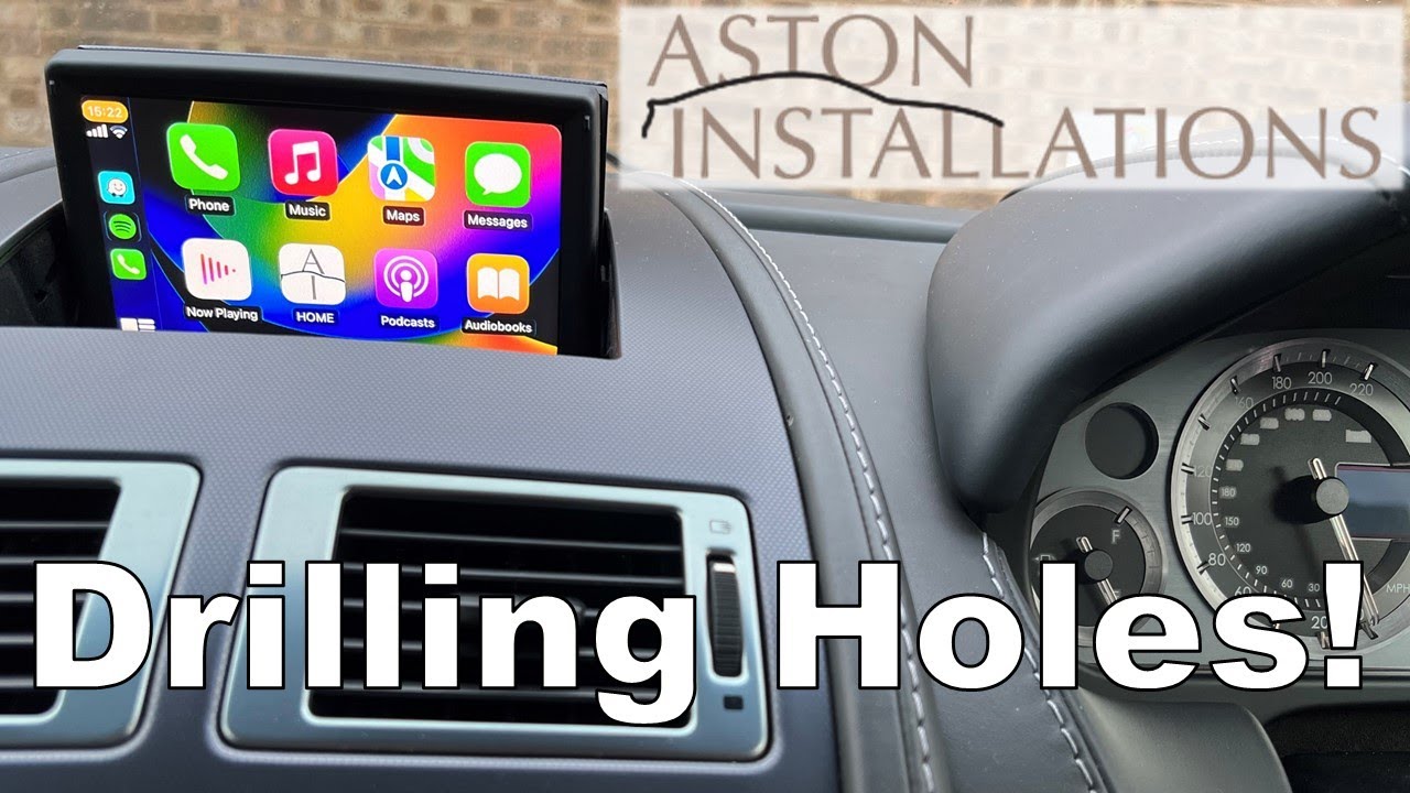 Installing the USB port and MOST switch - Aston Martin DB9 Infotainment Upgrade - Part 4