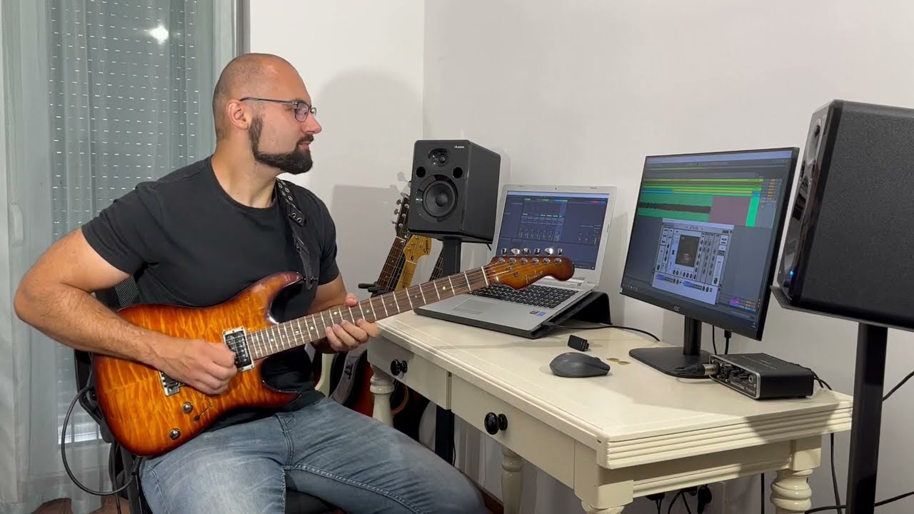 Guitar Solo - Fender Showmaster & Marshall JCM2000