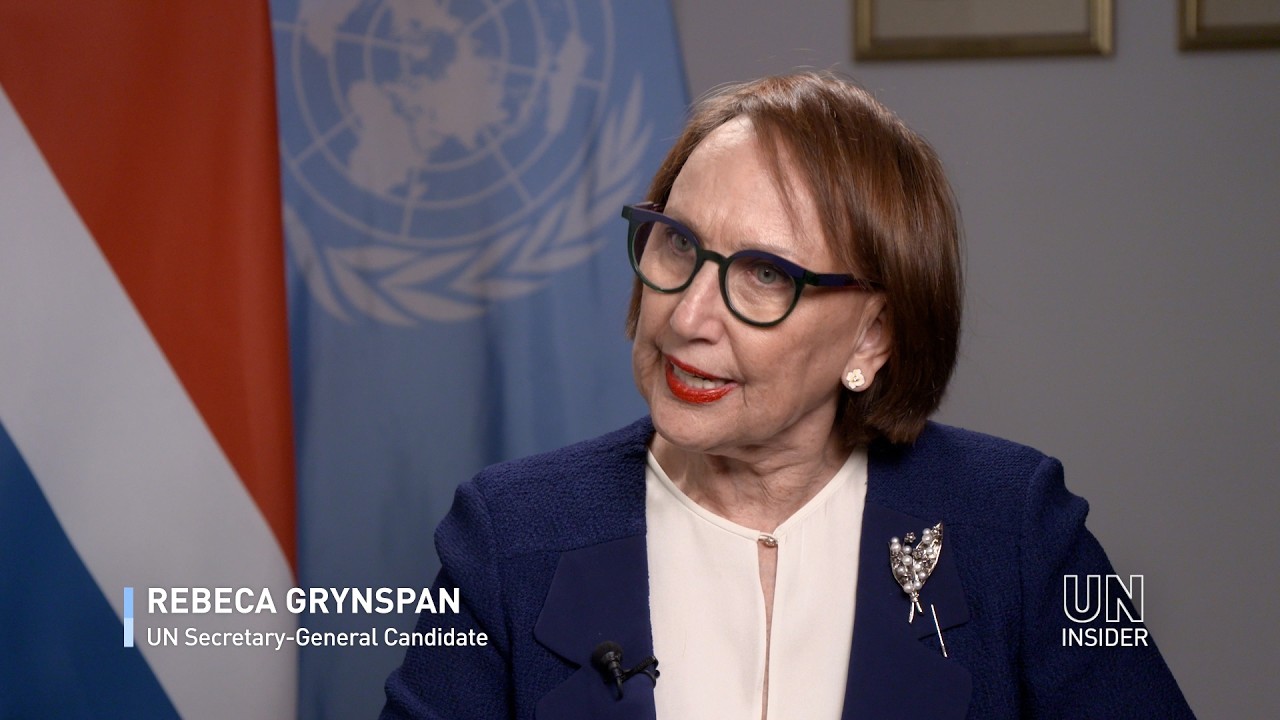 Rebeca Grynspan | UN Secretary-General Candidate
