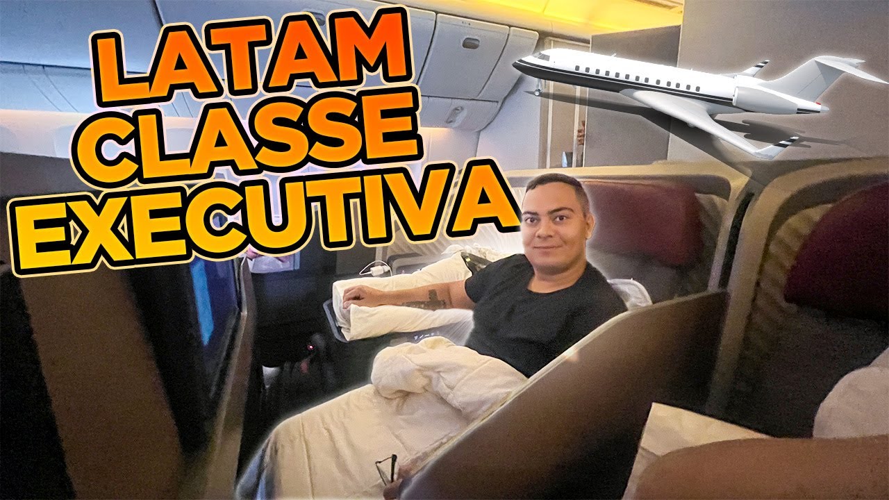 COMO É VOAR NA CLASSE EXECUTIVA DA LATAM? São Paulo GRU para Lisboa LIS