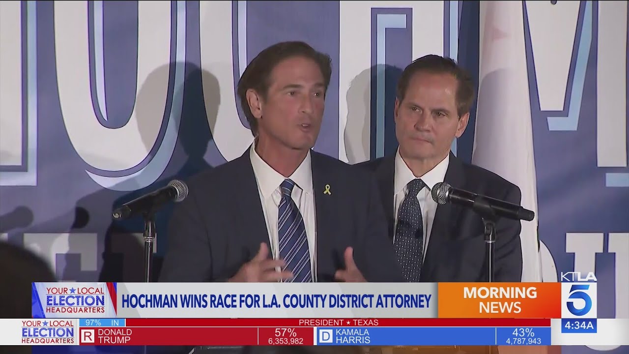 Hochman wins race for L.A. County DA in landslide
