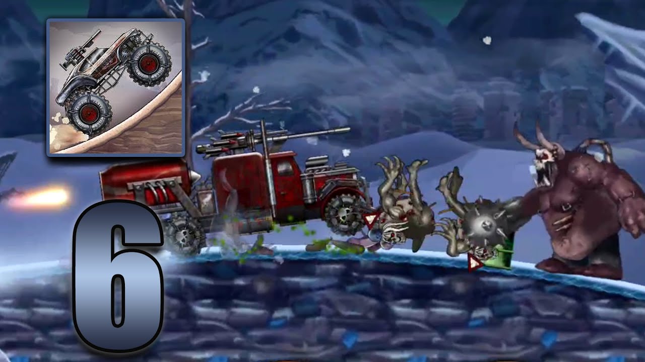 Zombie Hill Racing: Earn Climb Stage 6 Walkthrough | Gameplay