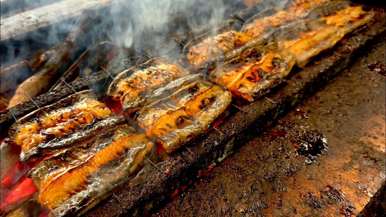 【京都】創業１００年！老舗うなぎ「かねよ」職人の一日に密着｜Unagi Master