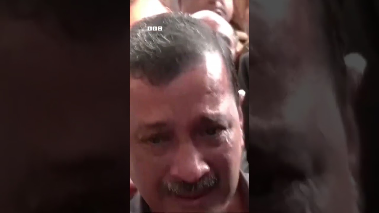 Arvind Kejriwal in tears after acquittal in corruption case | BBC News India