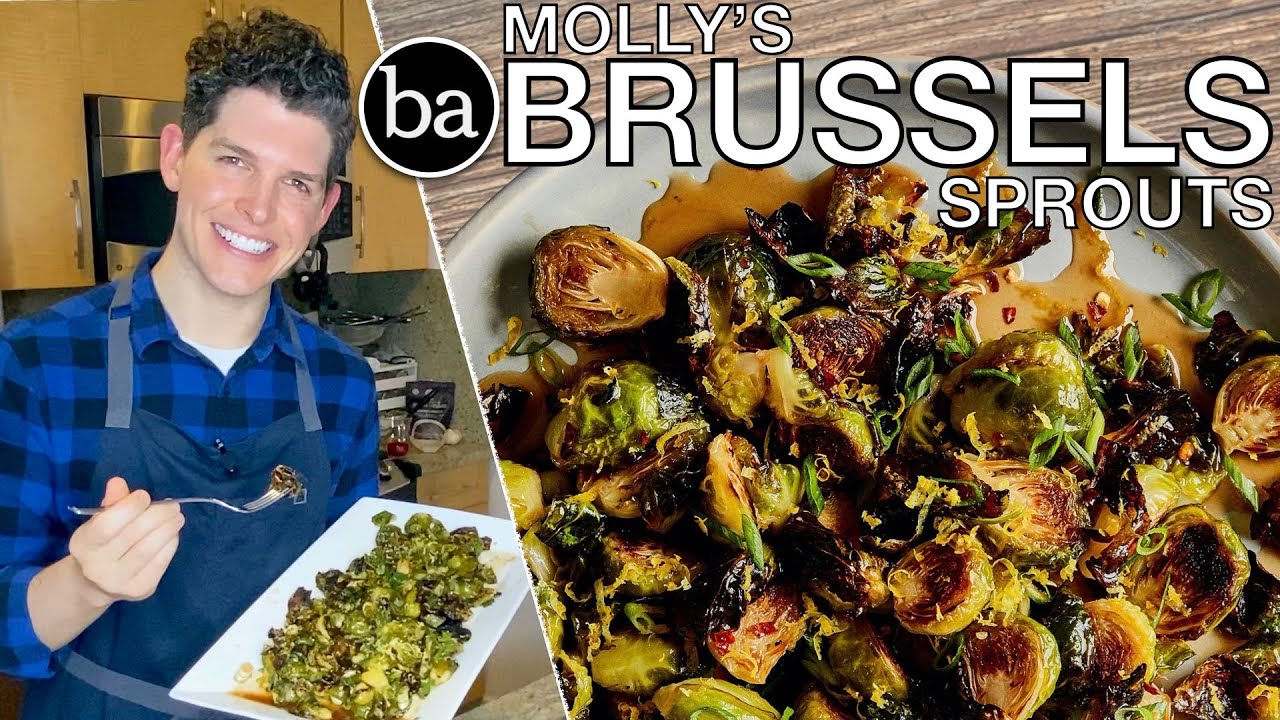 I Tested Molly Baz's Roasted Brussels Sprouts with Warm Honey Glaze: Bon Appétit Recipe Review #57