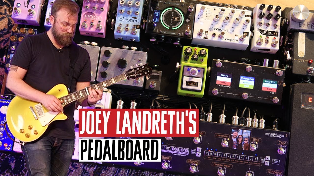 Joey Landreth's Pedalboard