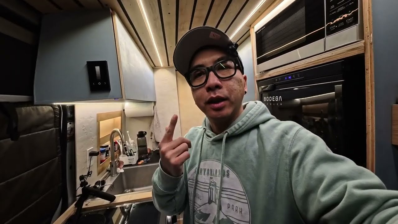 A preview of what it will be like living in the new van