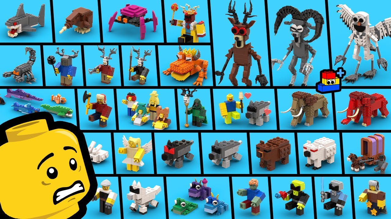 LEGO 99 Nights in the Forest: How to Build EVERY Entity (UPDATED)