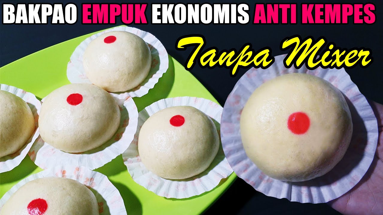 Bakpao Empuk Tanpa Tepung Tangmien Anti Gagal
