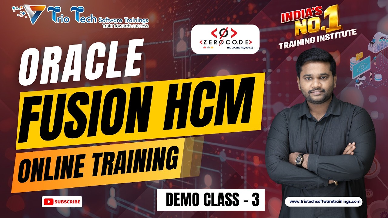 High Paying HR Cloud Jobs | Oracle Fusion HCM Online Training Demo 3| HR Career Upgrade Starts Here