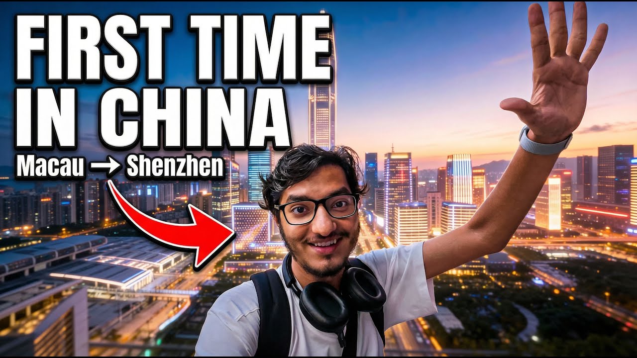 First Time in China (From India) | Shenzhen Shocked Me