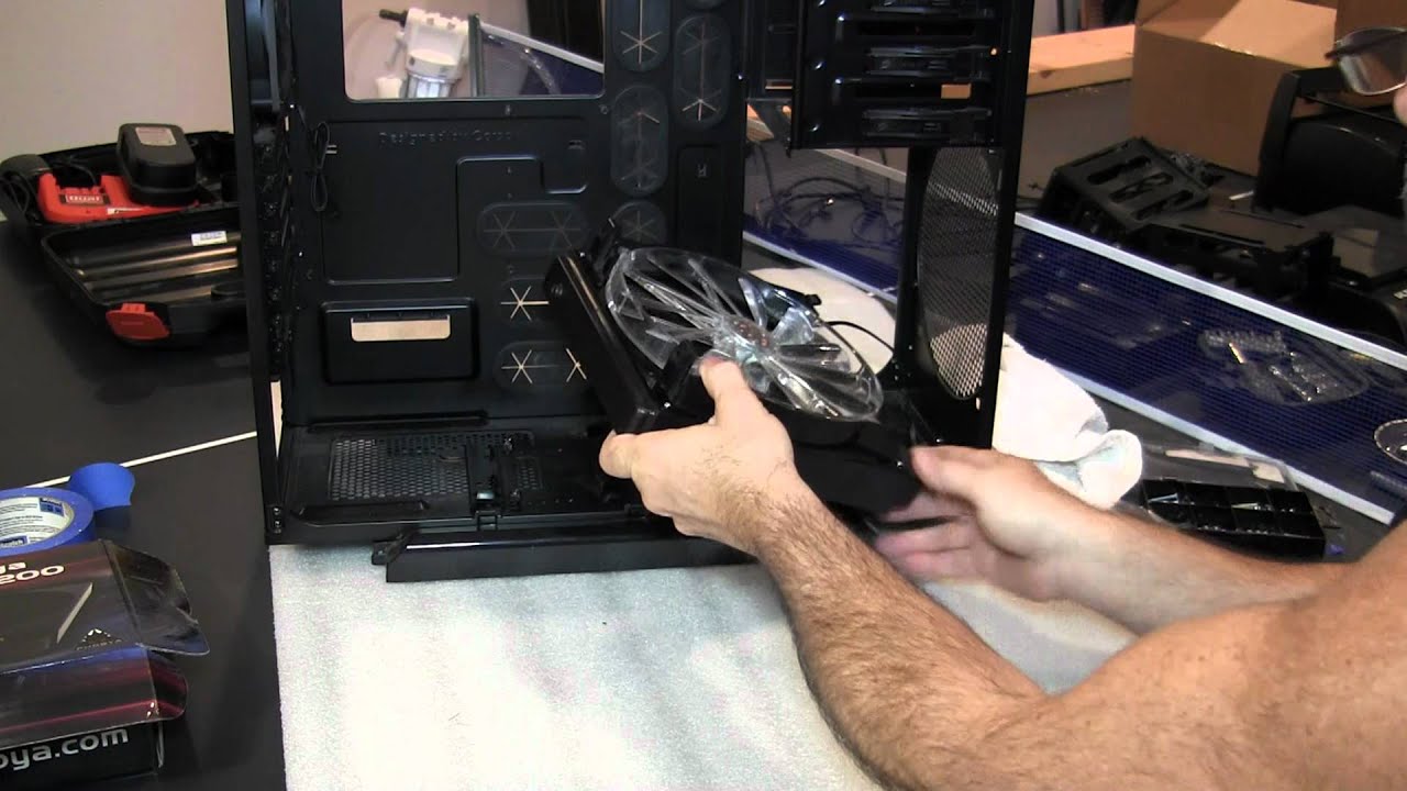 CORSAIR 600T Water Cooled Gaming Rig - Part 2 - Modding the 600T Case