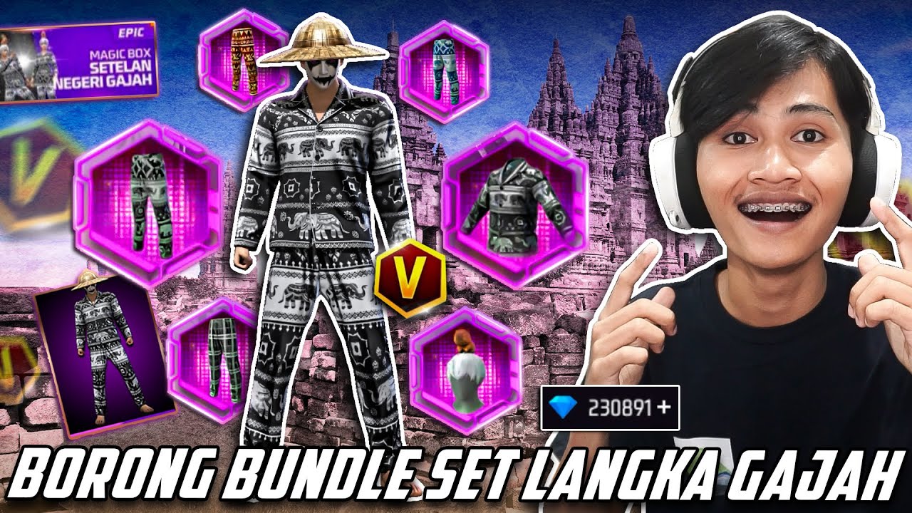 BUNDLE LANGKA LUAR NEGERI AKHIRNYA RILIS !! BORONG SEMUA SET CELANA GAJAH !!