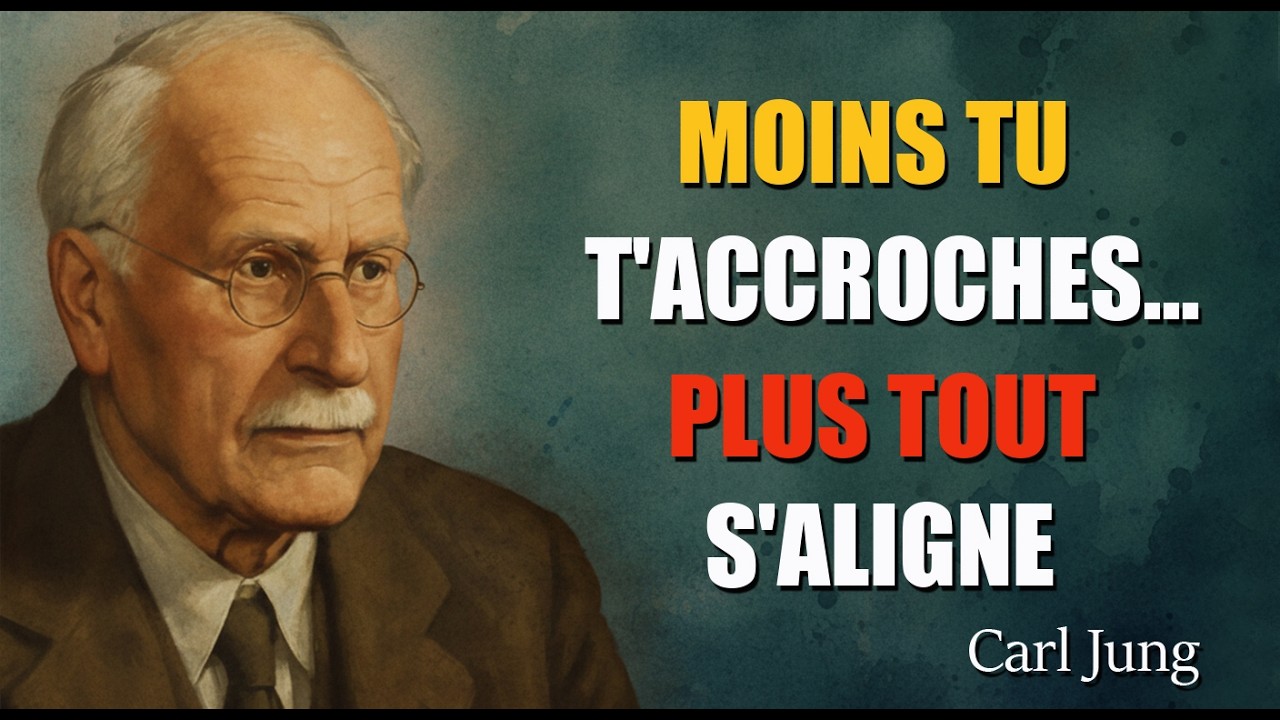 QUAND TU ARRÊTES DE T’EN FAIRE, TOUT SE MET EN PLACE | Carl Jung