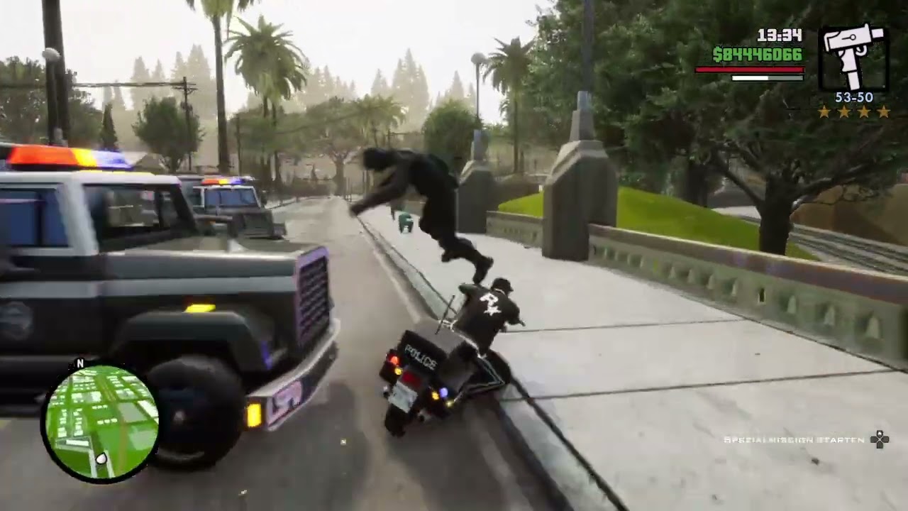 Grand Theft Auto  San Andreas – The Definitive Edition Cj hat beef mit der Polizei