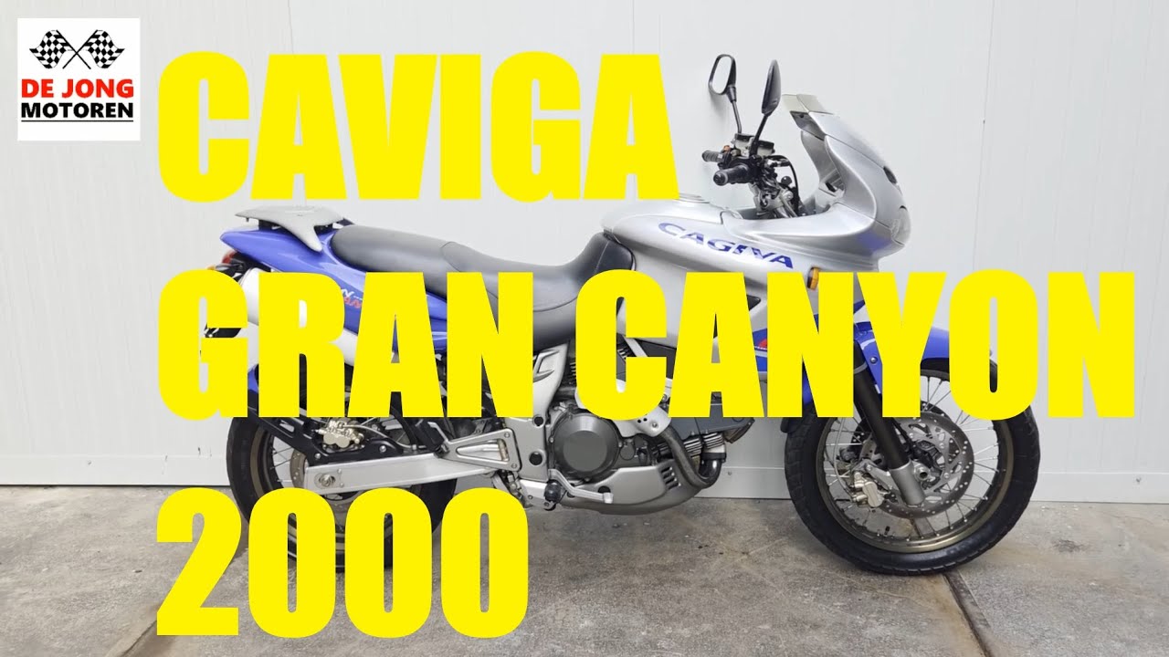 OCCASION: CAGIVA GRAN CANYON 900 I.E.  2000  12.145KM!!