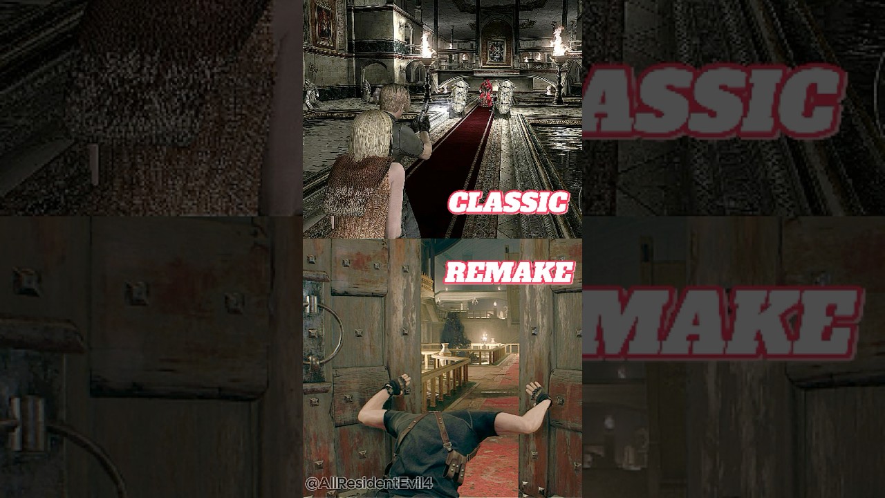 RESIDENT EVIL 4 | CLASSIC vs REMAKE | #residentevil4