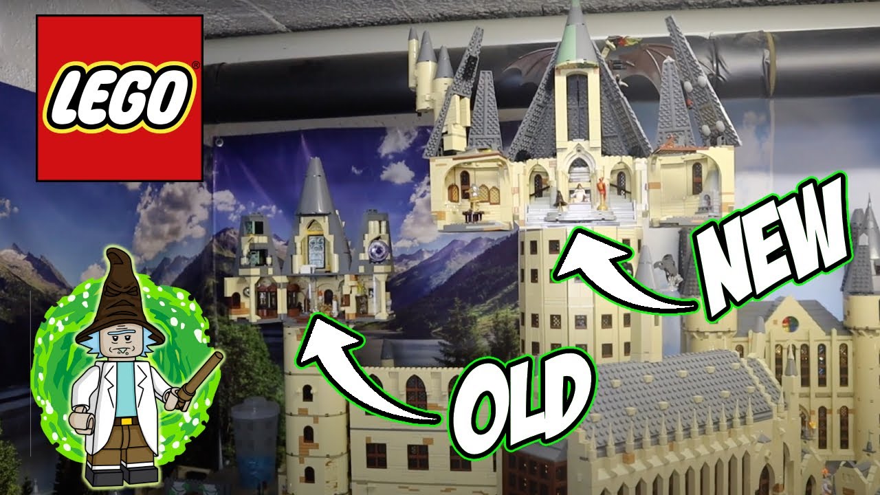 New Dumbledore's Office Moc V2.0! Building Lego Hogwarts Part 22