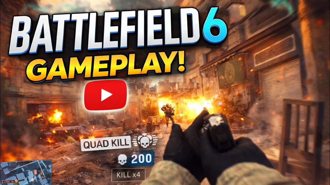 Battlefield 6 Casual Breakthrough Gameplay (No Commentary) | Relaxed FPS Multiplayer Action