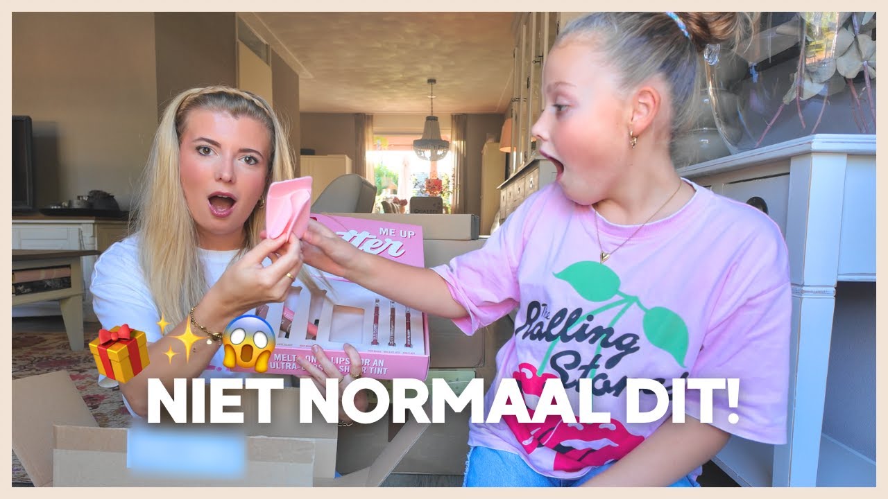 WAT IK KRIJG ALS INFLUENCER 😱 + PAKKET WEGGEVEN AAN JULLIE! 🎁