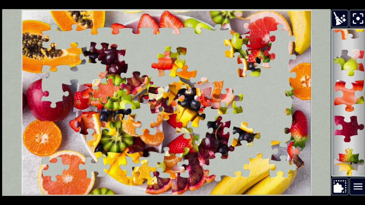 Raw Fruits and Berries Platter💞🇦🇨🎉🍒🍊🍎🍋jigsawpuzzle🧩🧩//#viralvideo #videos @jigsawpuzzle667 