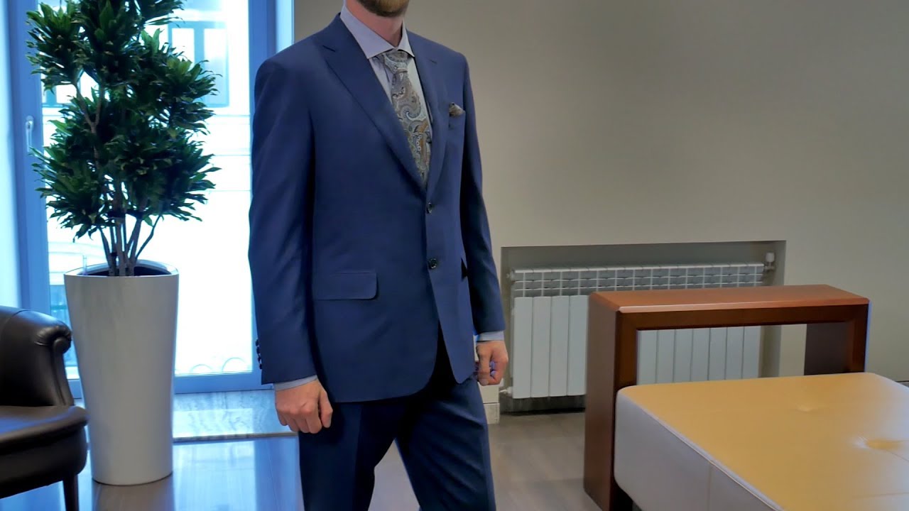 Мужской костюм от Brioni, деликатная шерсть virgin wool, review: ID 163088